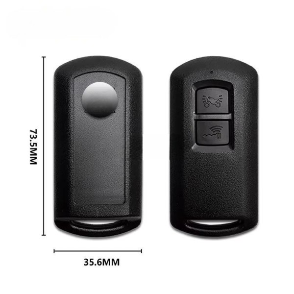 Motorcycle Control Key For Honda K1F K2F K12 35111-K59 K66 2 Buttons 433MHz ID47 Chip